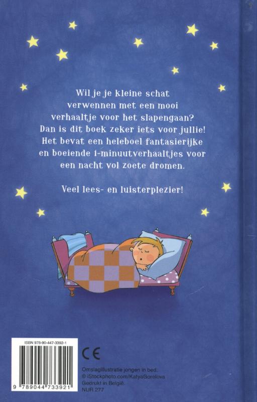 Achterkant van De allermooiste 1-minuut verhaaltjes om bij weg te dromen