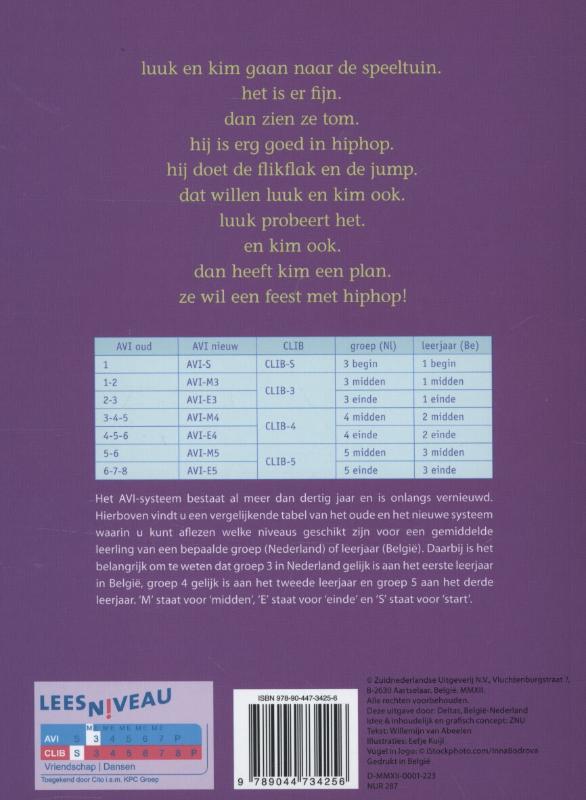 Achterkant van Tijd voor een Boek! Hiphop in de modder