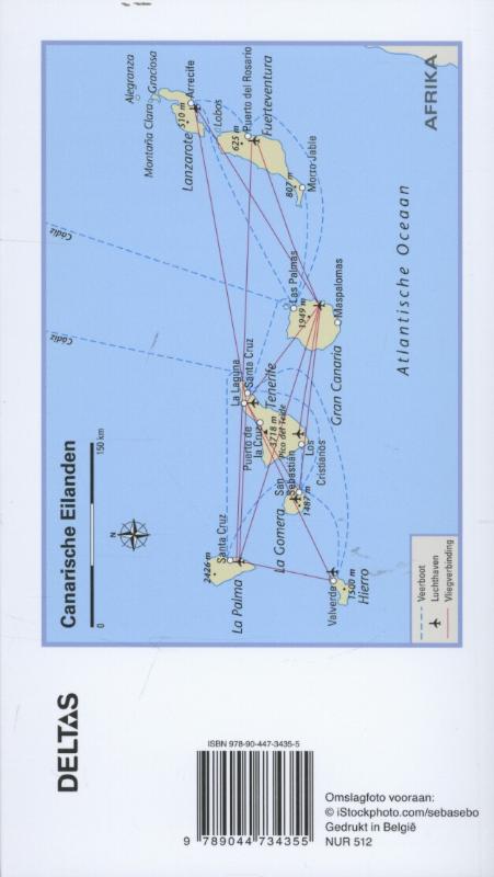 Achterkant van Lanzarote
