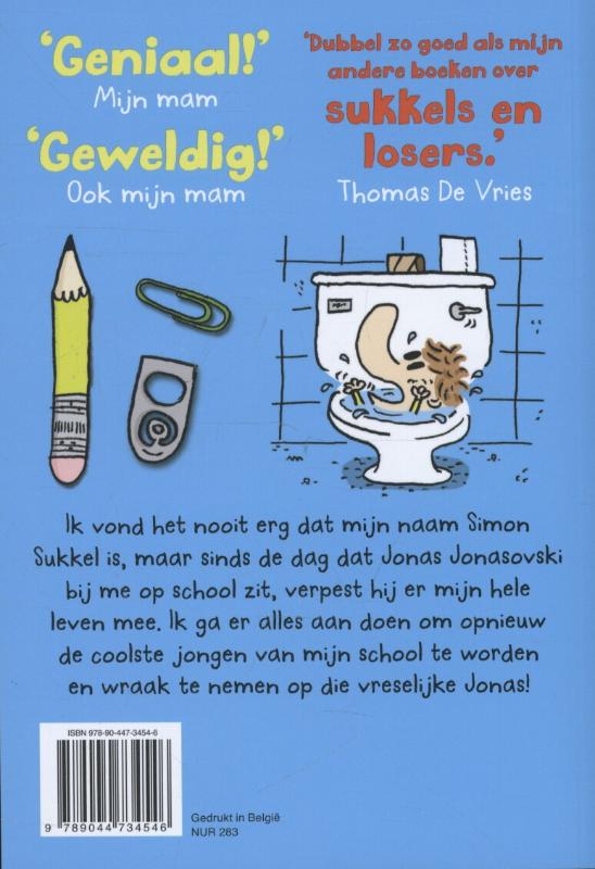 Achterkant van Ik ben (g)een sukkel
