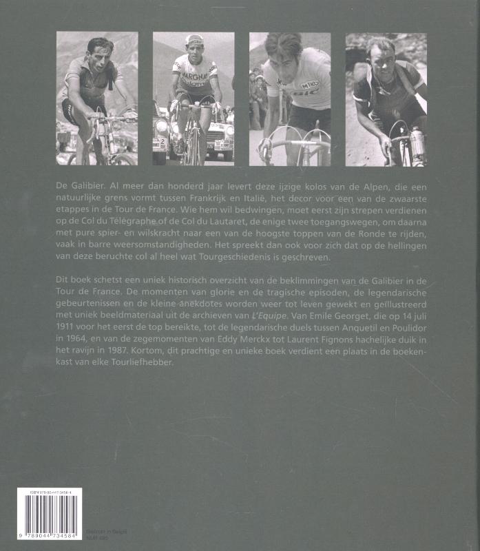 Achterkant van Galibier