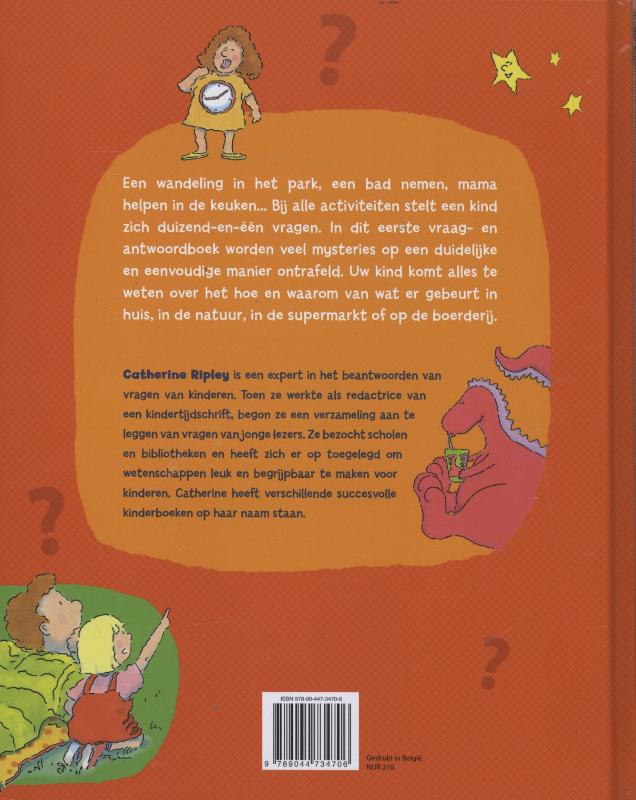 Achterkant van Waarom? van 5 tot 8