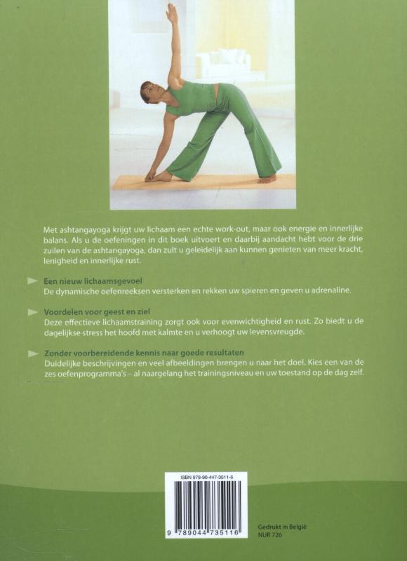 Achterkant van Power Yoga
