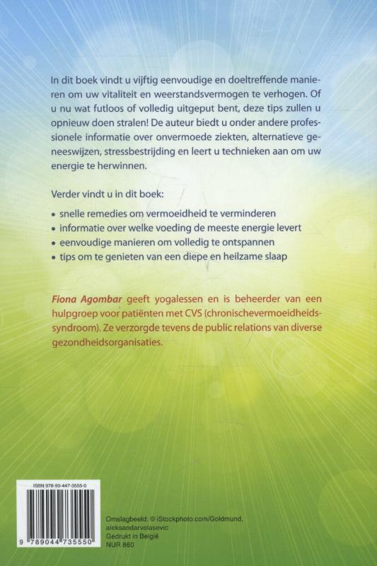 Achterkant van Fit en boordevol energie!