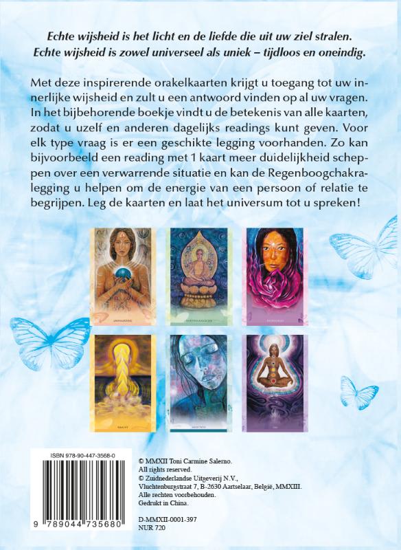 Achterkant van De wijsheid van het universum