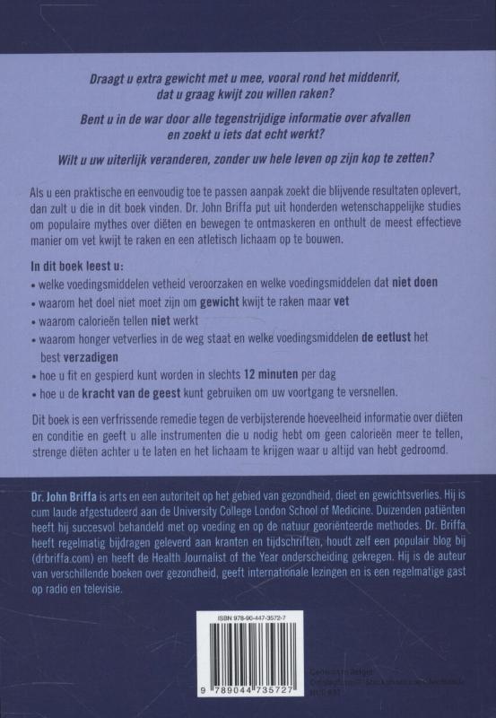 Achterkant van Weg met je buik!