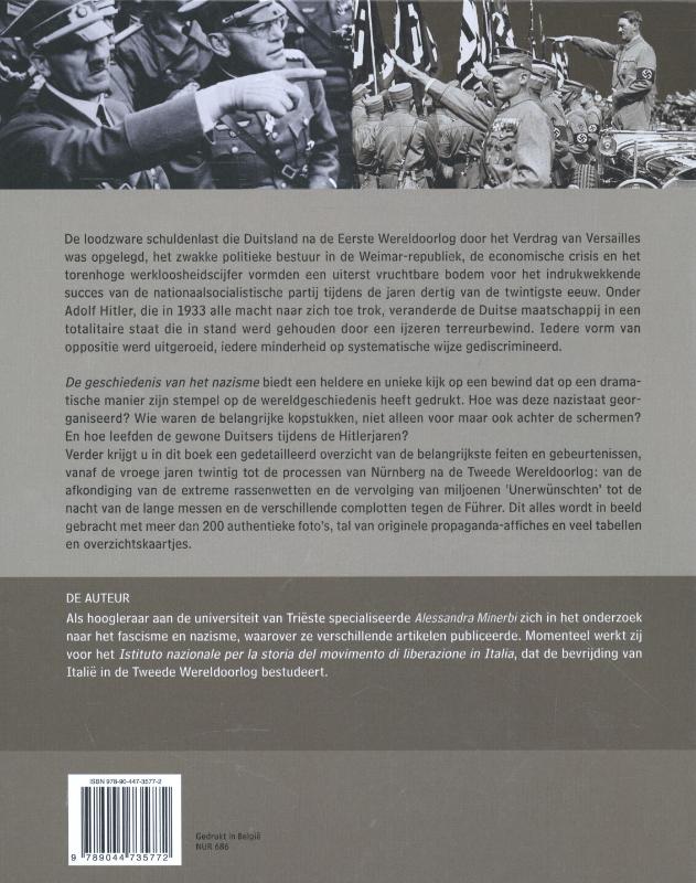 Achterkant van De geschiedenis van het nazisme