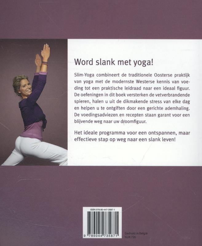 Achterkant van Slank met yoga