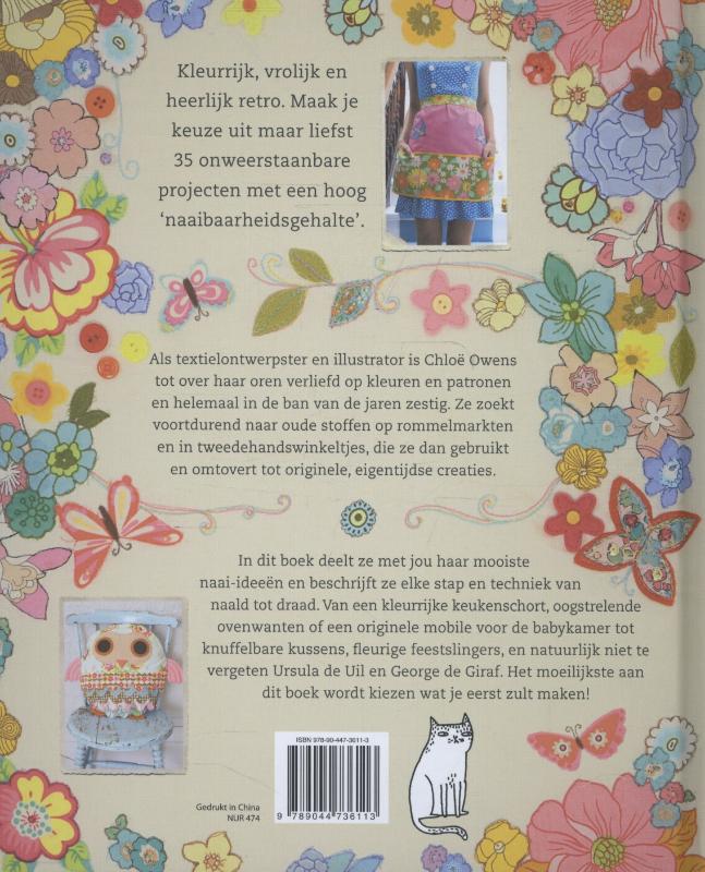 Achterkant van Vrolijke naaiwerkjes