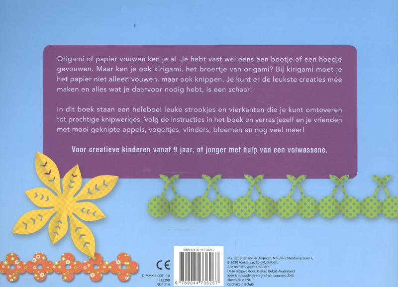 Achterkant van Kirigami