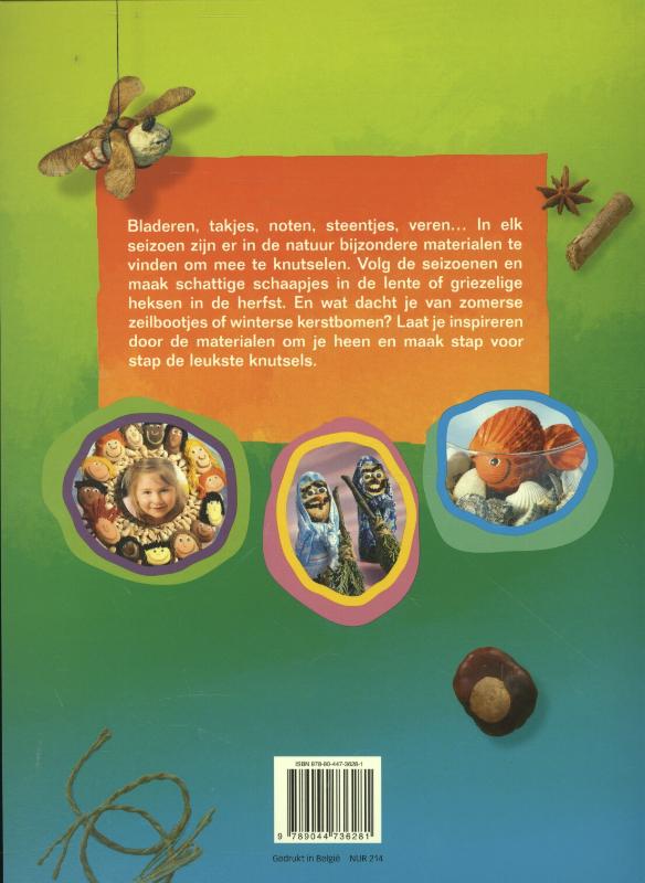 Achterkant van Superleuke knutsels uit de natuur