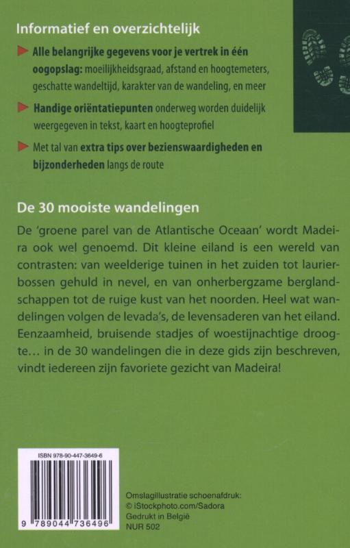 Achterkant van Madeira
