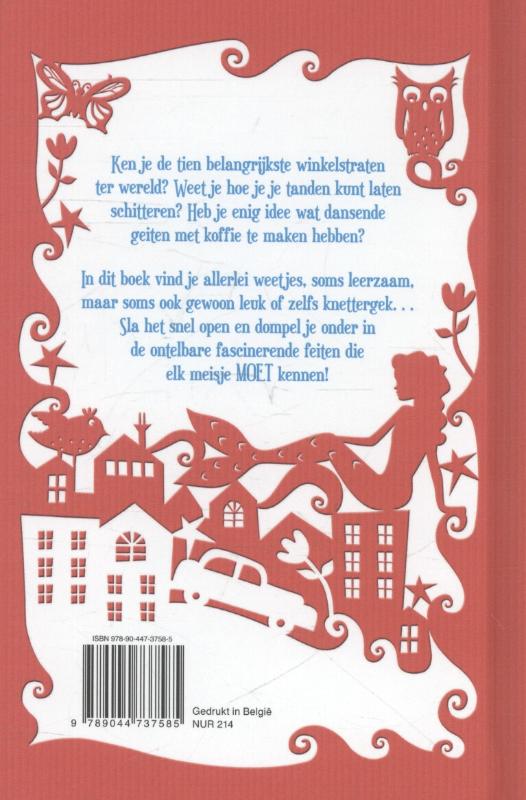 Achterkant van Het superleuke meisjes weetjesboek