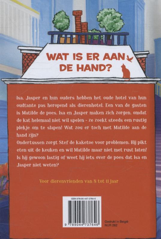 Achterkant van Poes heeft een geheim