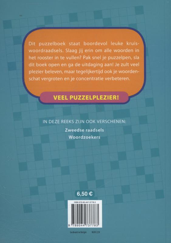 Achterkant van 8-9 jr