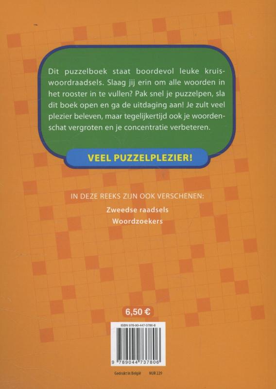 Achterkant van 10-12 jaar