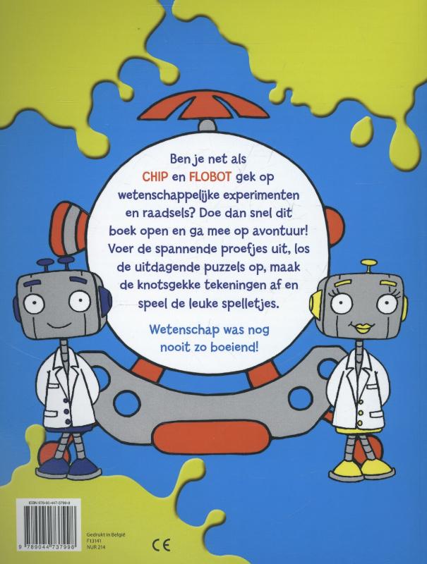 Achterkant van Dol op wetenschap doeboek