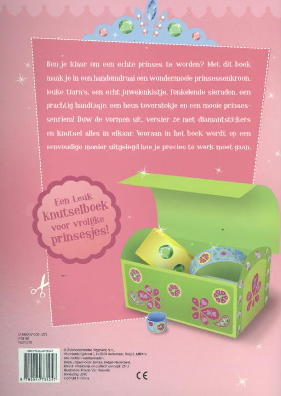 Achterkant van Het magische prinsessen knutselboek