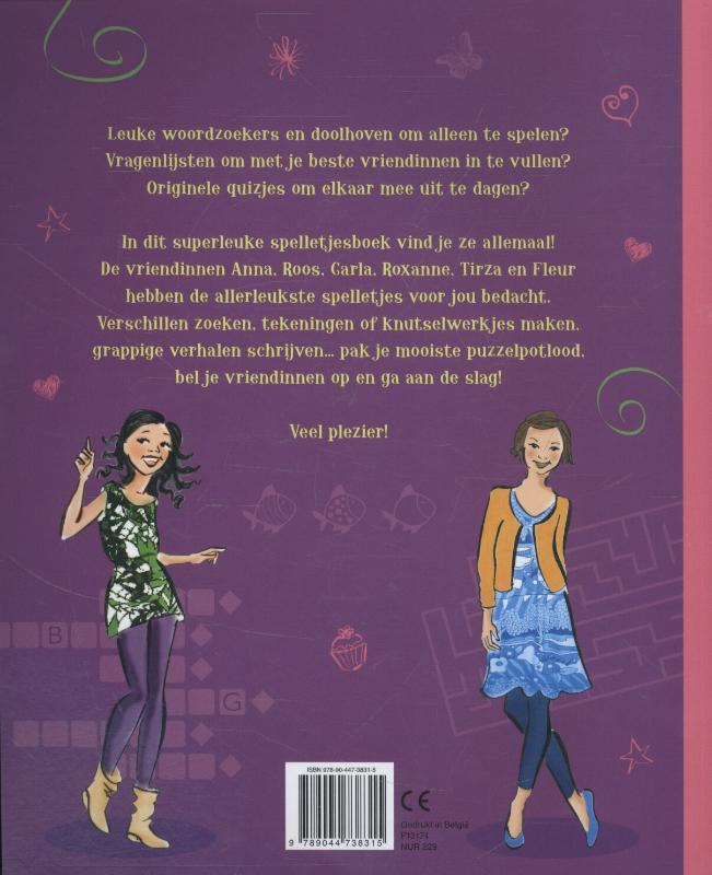 Achterkant van Het superleuke meisjes spelletjesboek