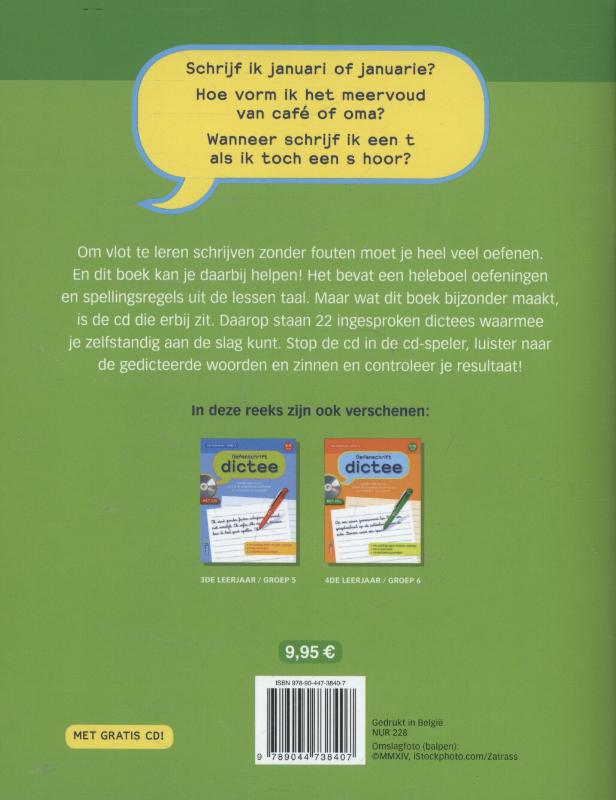Achterkant van 5de leerjr. gr. 7 10-11 jr
