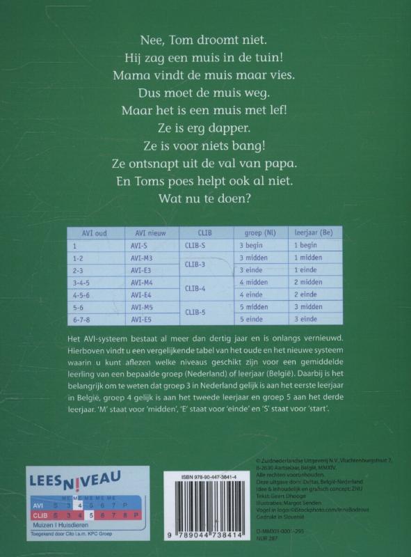 Achterkant van Een dappere muis