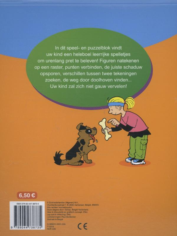 Achterkant van Leerrijke spelletjes 6-8 jaar