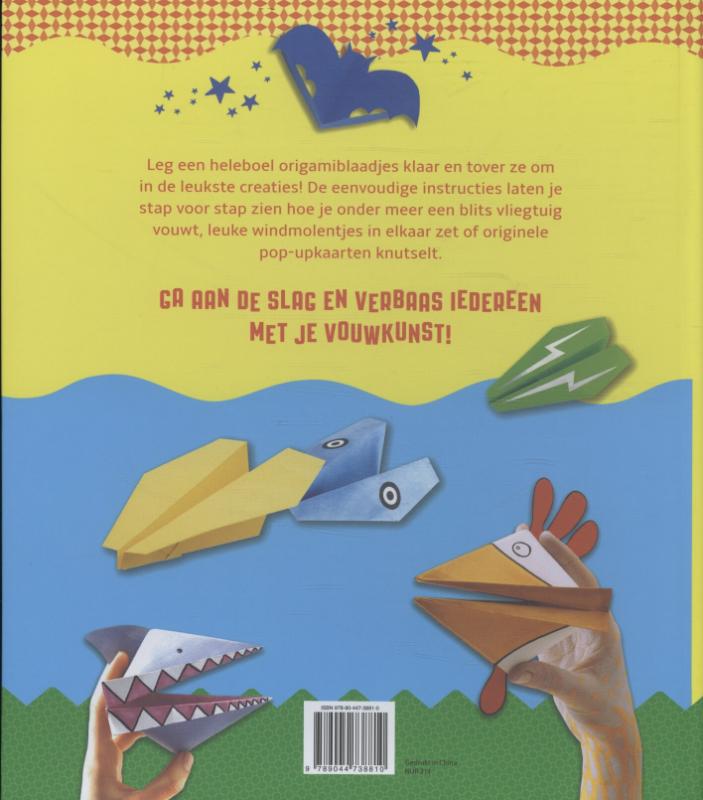 Achterkant van Het reuzeleuke vouwboek