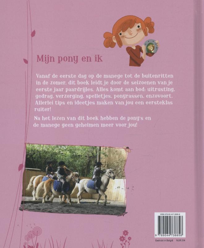 Achterkant van Mijn pony en ik
