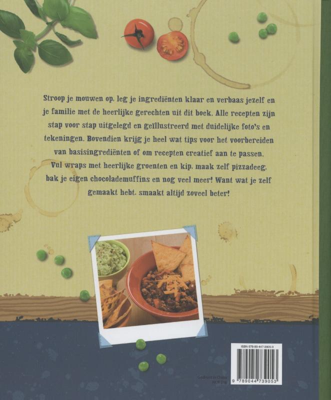 Achterkant van Het leukste kookboek voor jongens