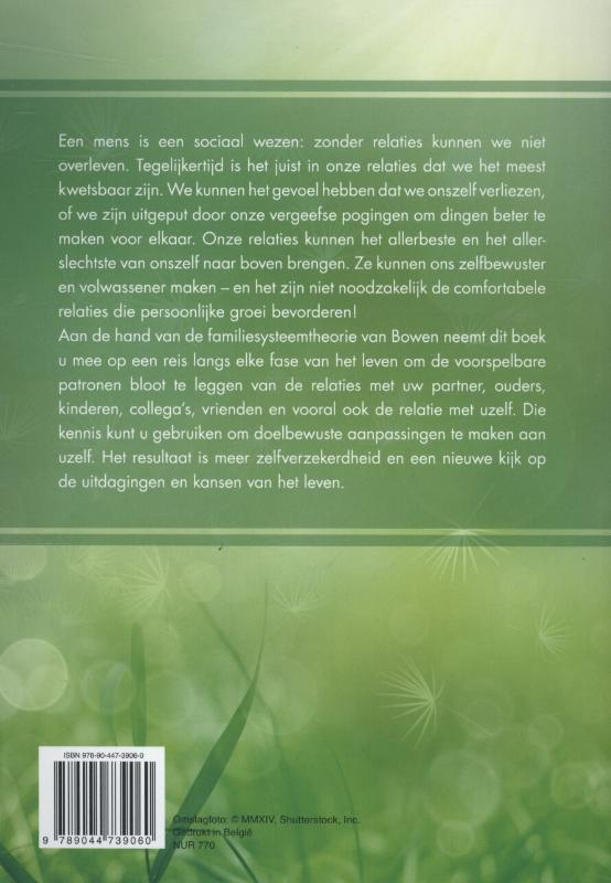 Achterkant van Gelukkig zijn in al je relaties
