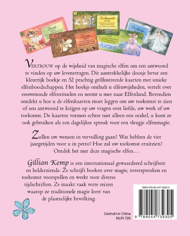 Achterkant van De magie van elfen