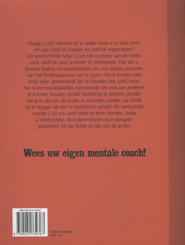 Achterkant van werkschrift