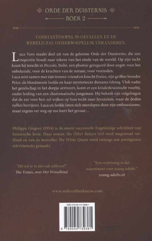 Achterkant van Stormbrengers