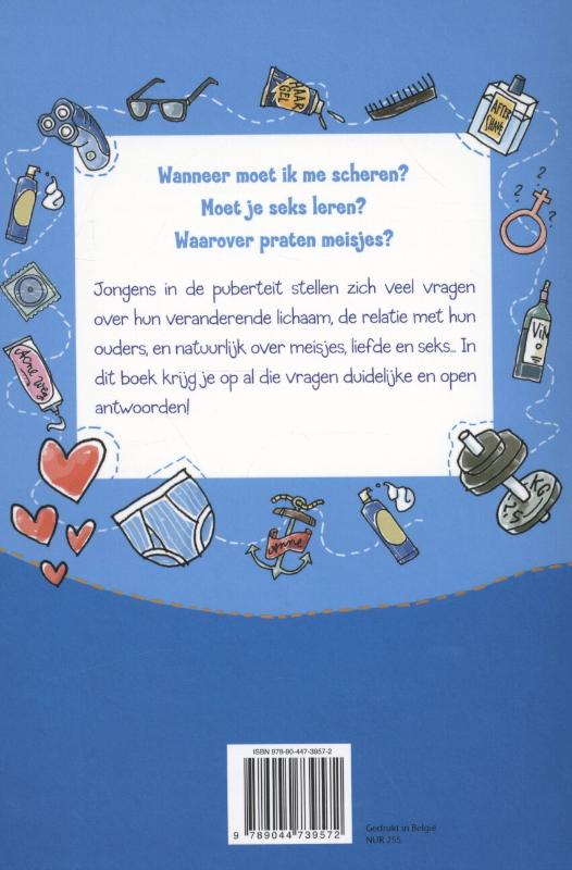Achterkant van Wat jongens moeten weten