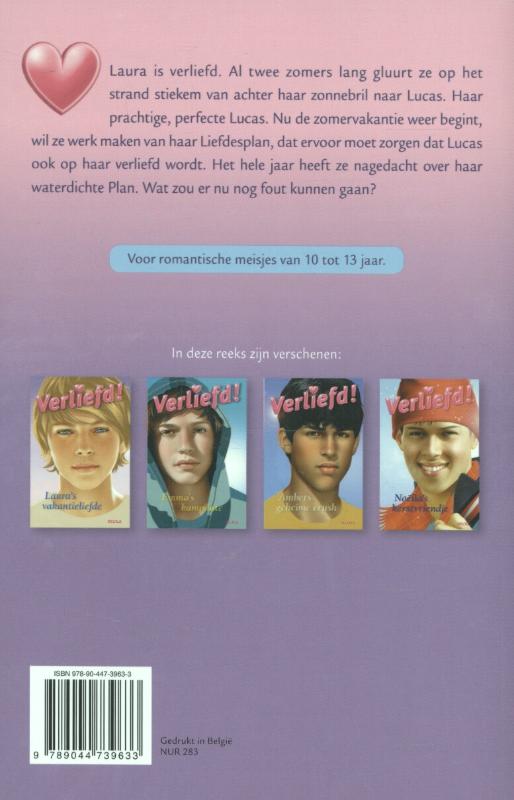 Achterkant van Laura's vakantieliefde