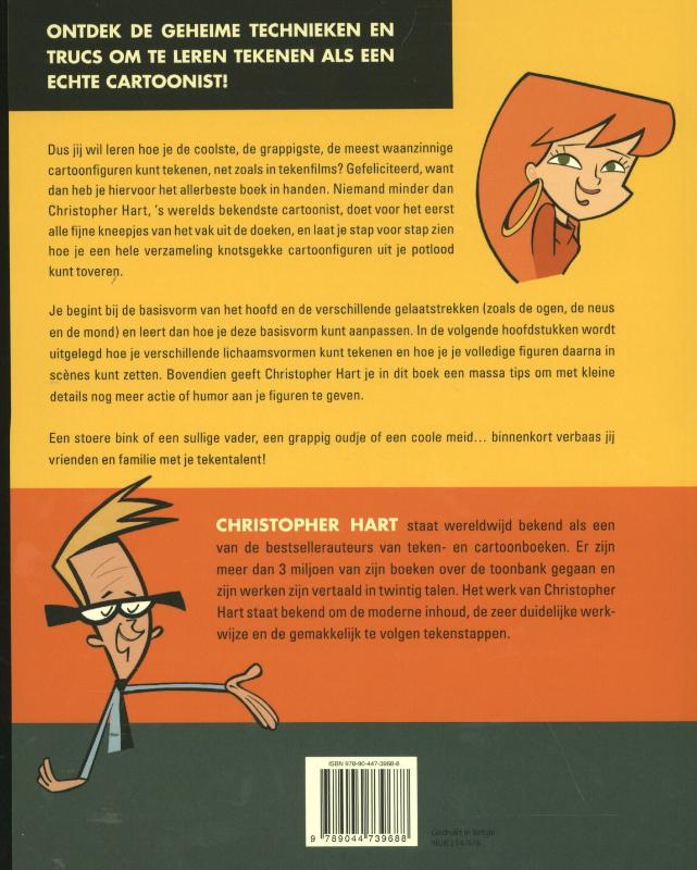 Achterkant van Cartoons tekenen