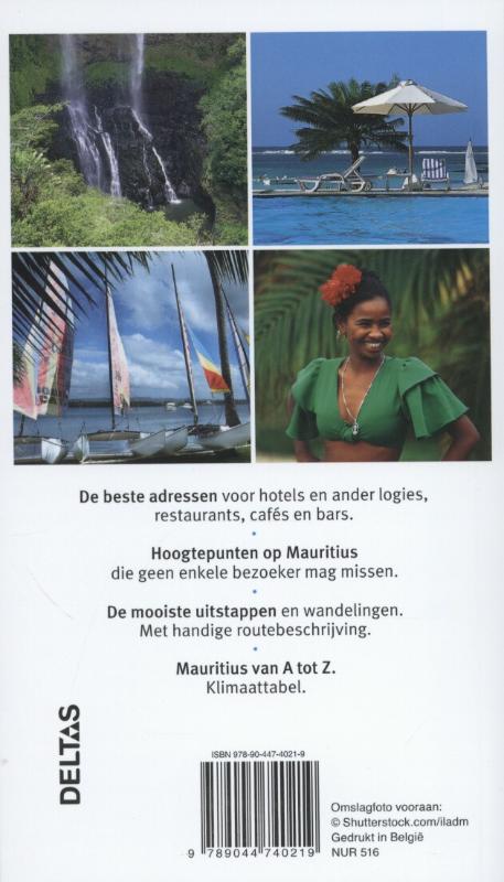 Achterkant van Mauritius