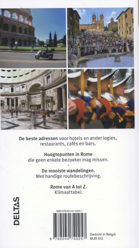 Achterkant van Rome