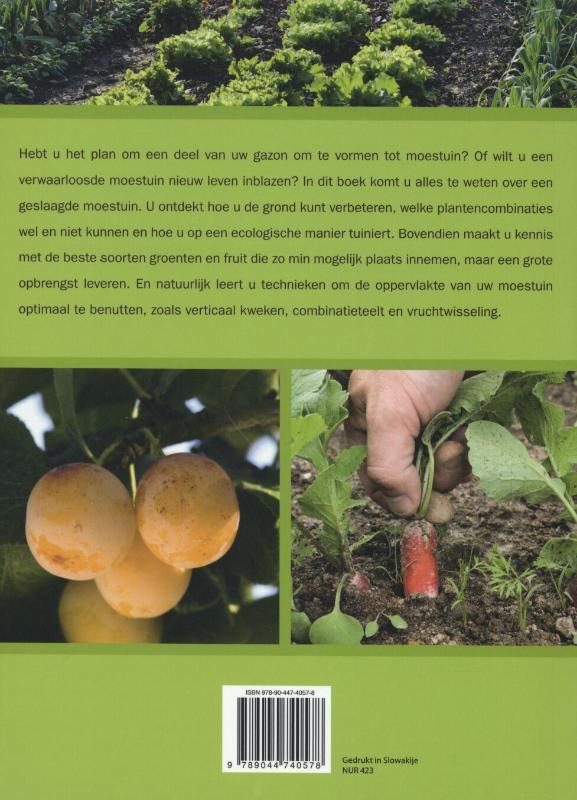 Achterkant van Haal meer uit je moestuin