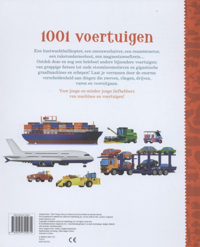 Achterkant van 1001 voertuigen