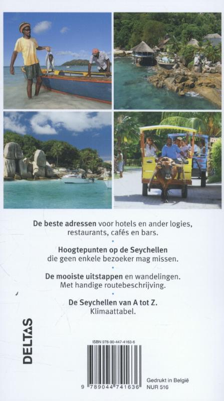 Achterkant van Seychellen