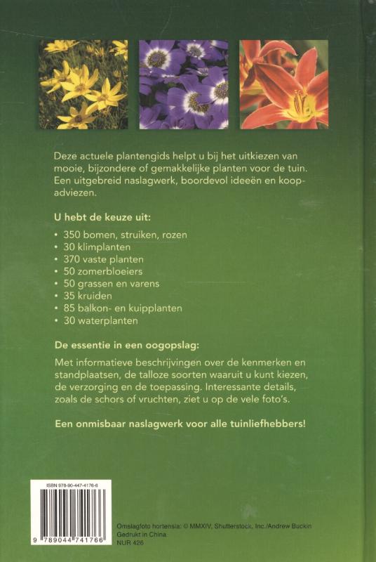 Achterkant van De complete tuinplantenwijzer