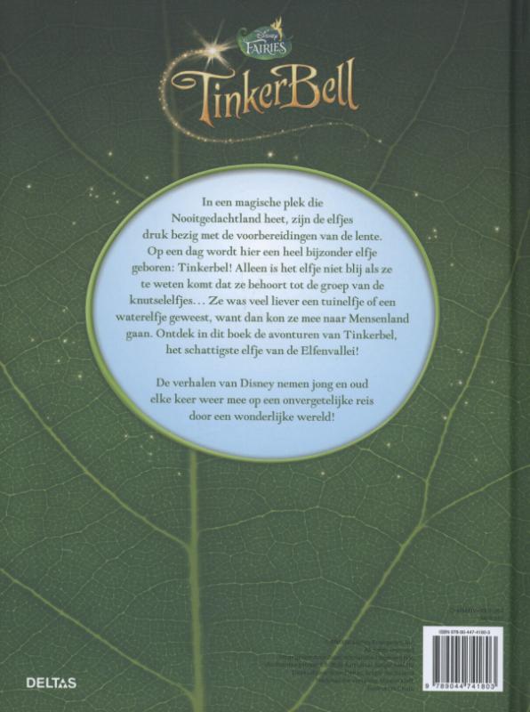 Achterkant van TinkerBell