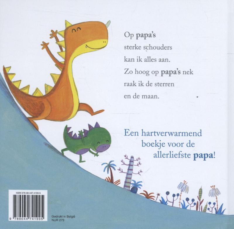 Achterkant van Papa is de allerbeste