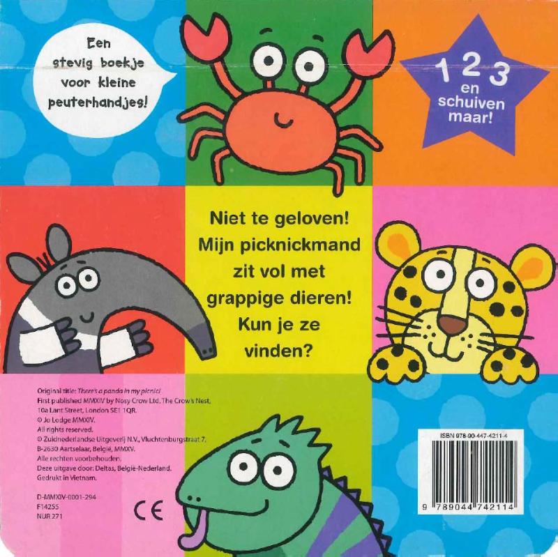 Achterkant van Kiekeboe!