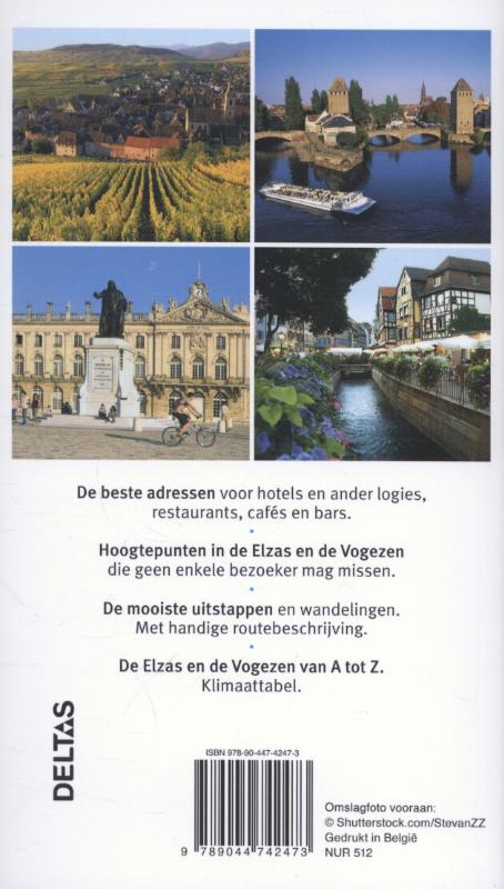 Achterkant van Elzas en Vogezen