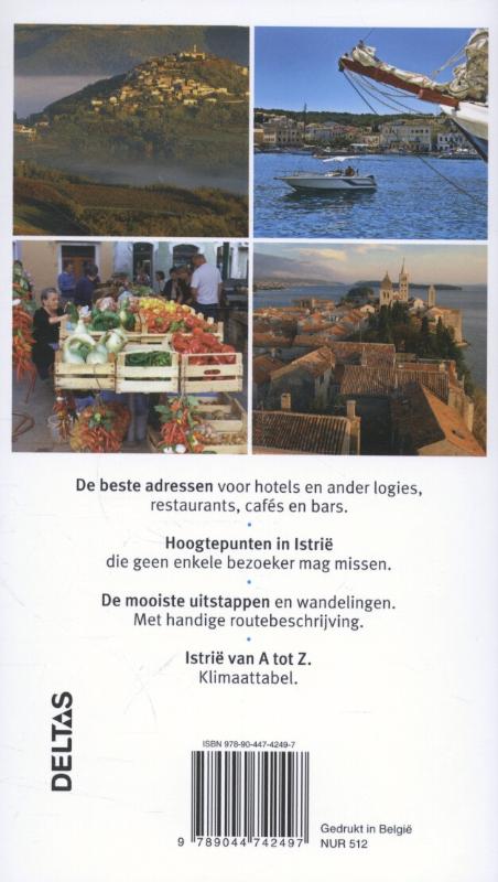 Achterkant van Istrië