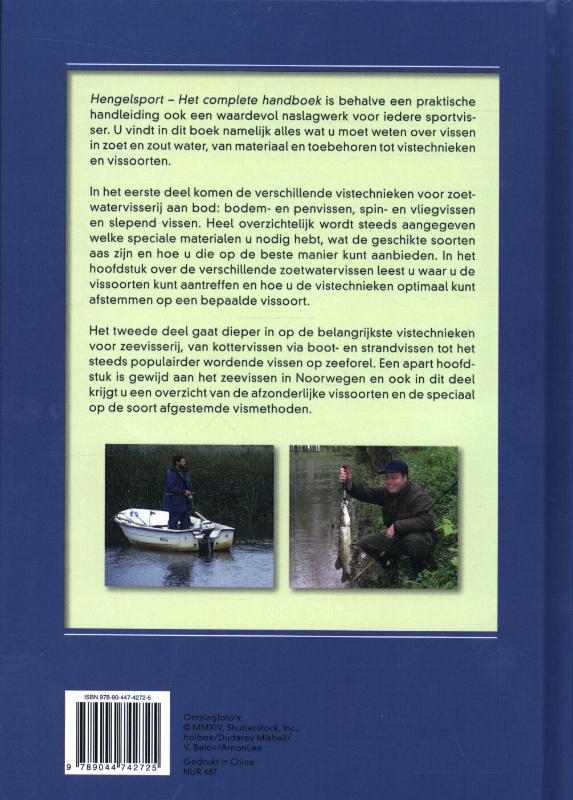 Achterkant van Hengelsport