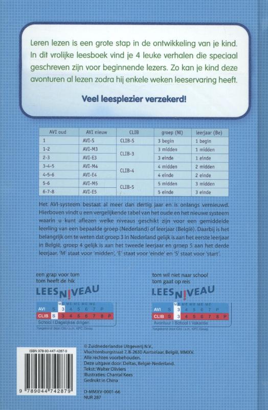 Achterkant van Eerste leespret voor jongens