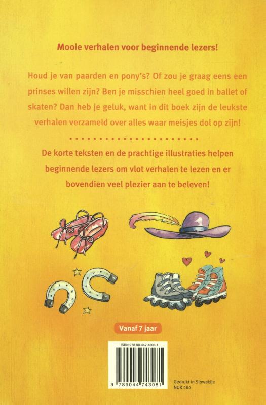 Achterkant van Het allerleukste leesboek voor meisjes
